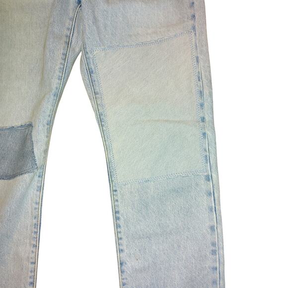 Levi’s 501 Patchwork Jeans – Women’s Size 27x30 – Rare Style - Picture 3 of 11